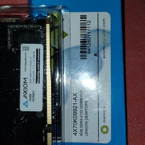 8gb DDR4 UDIMM for desktop - Picture 3 of 3
